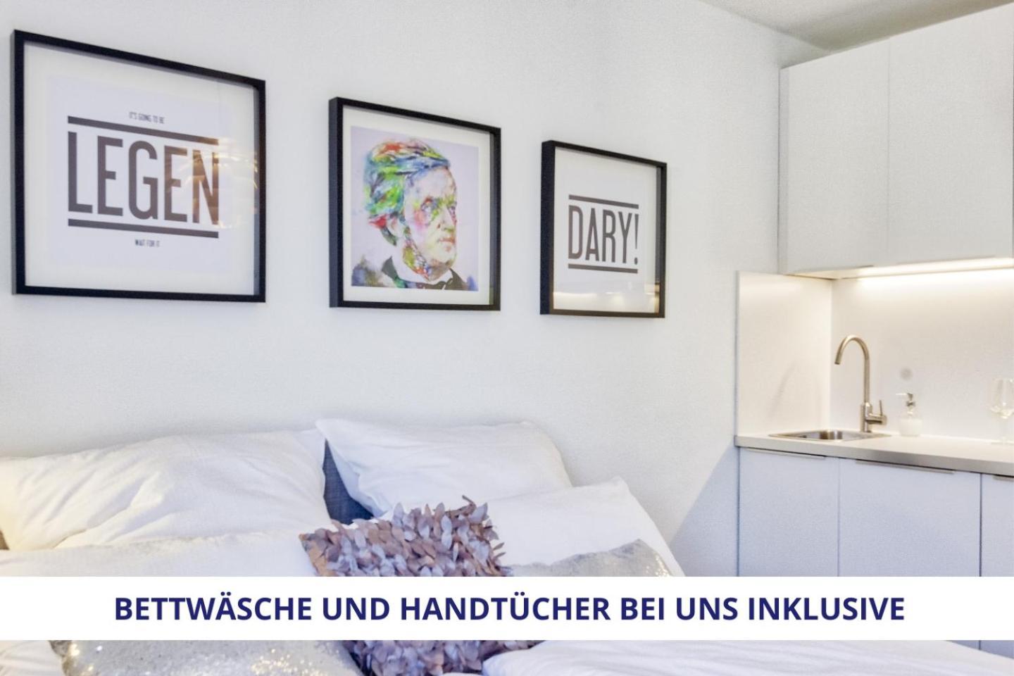 Apt Wahnfried No2 - Sehr Zentrales, Ruhiges Cityapartment Mit Balkon, Kueche, Duschbad & Parkplatz 바이로이트 외부 사진