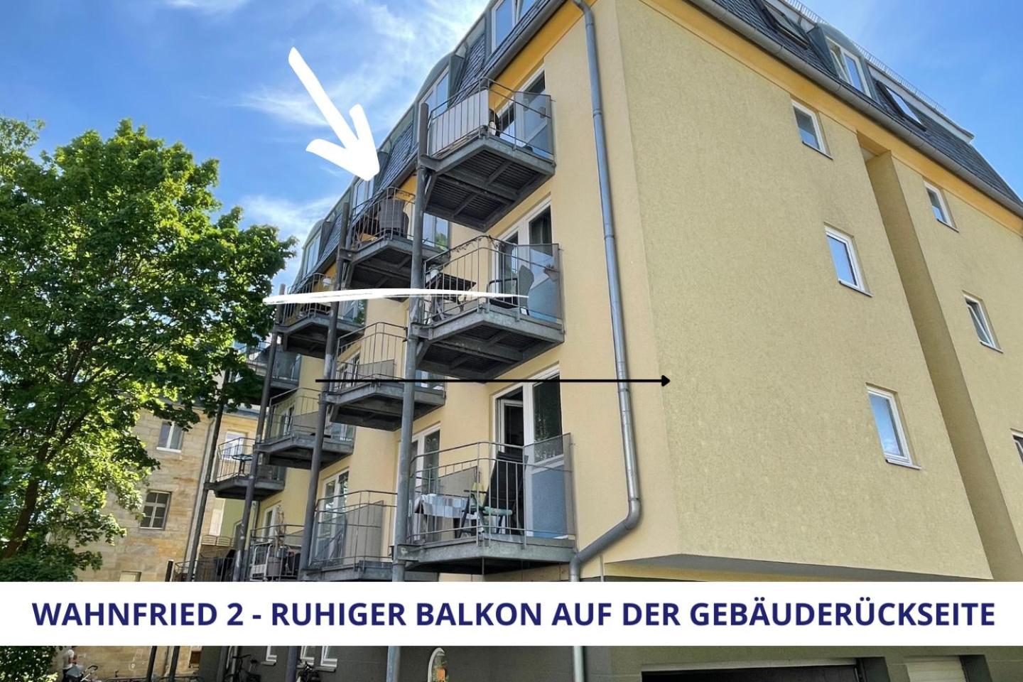 Apt Wahnfried No2 - Sehr Zentrales, Ruhiges Cityapartment Mit Balkon, Kueche, Duschbad & Parkplatz 바이로이트 외부 사진